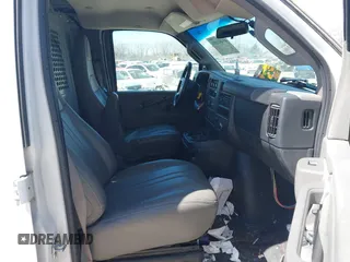 2018 Chevrolet Express Cargo Van with VIN 1GCWGAFP6J1332570, listed as a IAAI auction lot 41482103 with 142,405 mi miles. Bid and sale history available at carsss.com. Image 5.
