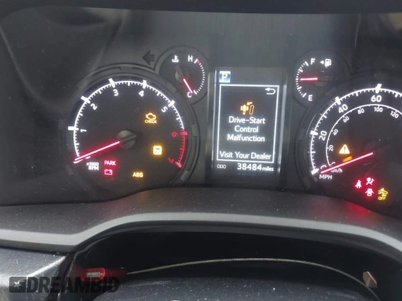 2022 Toyota 4Runner SR5 with VIN JTEMU5JR0N6028851, listed as a IAAI auction lot 41972880 with 38,484 mi miles and . Bid and sale history available at DreamBid. Image 7.