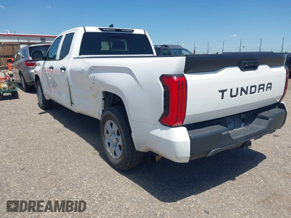 2022 Toyota Tundra with VIN 5TFKB5CDXNX001458, listed as a IAAI auction lot 42640278 with 51,718 mi miles and . Bid and sale history available at DreamBid. Image 3.