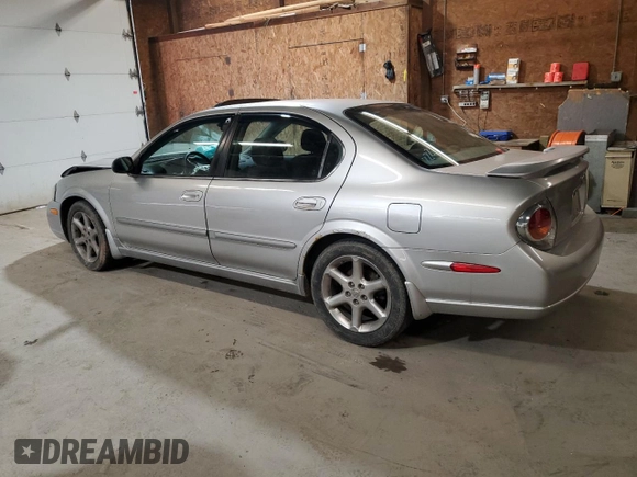 2003 Nissan Maxima SE z VIN JN1DA31AX3T430437, wystawiony jako Copart lot #48408845 z przebiegiem Nie podano mil oraz Szkoda całkowita • Salvage title. Historia ofert i sprzedaży dostępna na DreamBid. Obrazek 2.