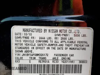 2011 Infiniti M37 with VIN JN1BY1AP0BM326172, listed as a Copart auction lot 86493184 with 175,156 mi miles and Salvage Title. Bid and sale history available at carsss.com. Image 13.