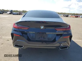 2020 BMW 8 Series M850i with VIN WBAGV8C02LCE34594, listed as a Copart auction lot 50389675 with 37,279 mi miles and Salvage title. Bid and sale history available at DreamBid. Image 6.