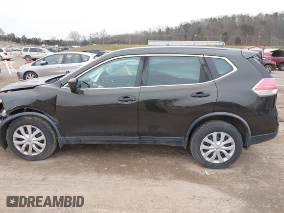 2016 Nissan Rogue S with VIN JN8AT2MV5GW134026, listed as a IAAI auction lot 41364492 with 118,069 mi miles and . Bid and sale history available at carsss.com. Image 14.