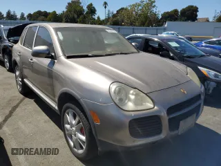 2004 Porsche Cayenne Turbo with VIN WP1AC29P04LA92799, listed as a Copart auction lot 70145174 with 112,631 mi miles and Clean Title. Bid and sale history available at carsss.com. Image 4.