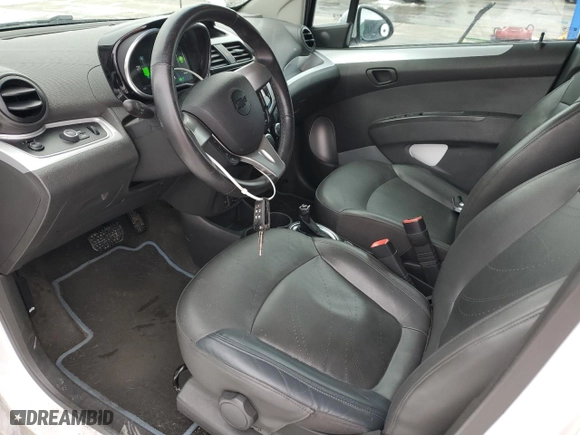 2016 Chevrolet Spark EV LT with VIN KL8CL6S00GC649738, listed as a Copart auction lot 45572615 with 55081 miles and Salvage Title. Bid and sale history available at carsss.com. Image 7.