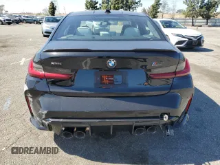 2025 BMW M3 Competition xDrive z VIN WBS33HJ07SFU46026, wystawiony jako Copart lot #46605635 z przebiegiem 408 mil mil oraz Szkoda całkowita • Salvage title. Historia ofert i sprzedaży dostępna na DreamBid. Obrazek 6.