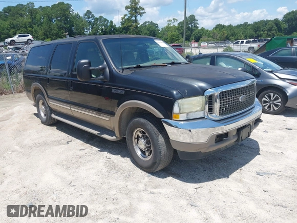 2002 Ford Excursion Limited с VIN 1FMNU42S92EB65675, выставлен на аукционе IAAI как лот 42503068 с пробегом 250 942 миль миль и . История ставок и продаж доступна на DreamBid. Изображение 1.