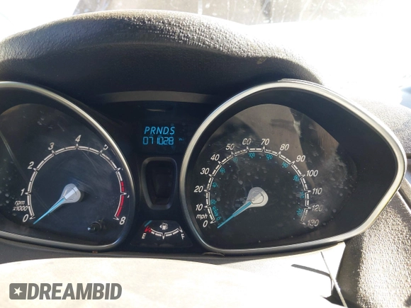 2019 Ford Fiesta SE with VIN 3FADP4EJ8KM101816, listed as a IAAI auction lot 41615459 with 71,028 mi miles. Bid and sale history available at carsss.com. Image 7.