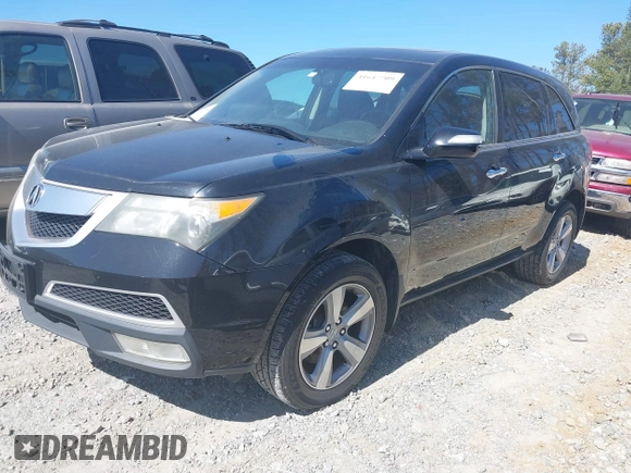2011 Acura MDX with VIN 2HNYD2H22BH535672, listed as a IAAI auction lot 41647709 with 177,547 mi miles. Bid and sale history available at carsss.com. Image 2.