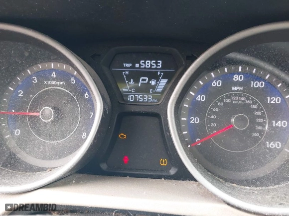 2016 Hyundai Elantra SE with VIN KMHDH4AEXGU650223, listed as a IAAI auction lot 41889561 with 107,533 mi miles. Bid and sale history available at carsss.com. Image 7.