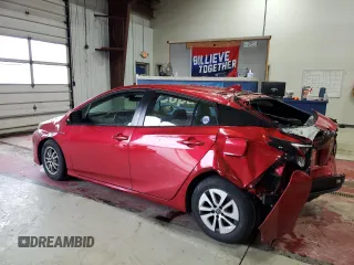 2017 Toyota Prius Two with VIN JTDKBRFU5H3567123, listed as a Copart auction lot 54506675 with 49,595 mi miles and Salvage Title. Bid and sale history available at carsss.com. Image 2.