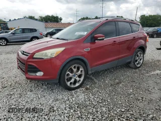 2013 Ford Escape Titanium с VIN 1FMCU9J99DUC66419, выставлен на аукционе Copart как лот 64820135 с пробегом 174 854 миль миль и Списание • Salvage title. История ставок и продаж доступна на DreamBid. Изображение 1.