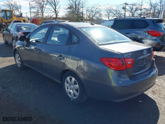 2008 Hyundai Elantra GLS with VIN KMHDU46D38U479053, listed as a IAAI auction lot 41599985 with 147,592 mi miles. Bid and sale history available at carsss.com. Image 3.