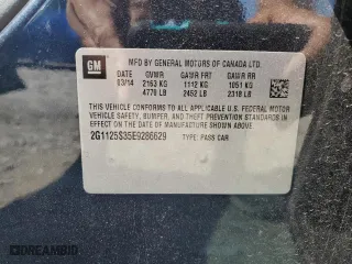 2014 Chevrolet Impala LT with VIN 2G1125S35E9286629, listed as a Copart auction lot 53335575 with 197,936 mi miles and Clean Title. Bid and sale history available at carsss.com. Image 13.