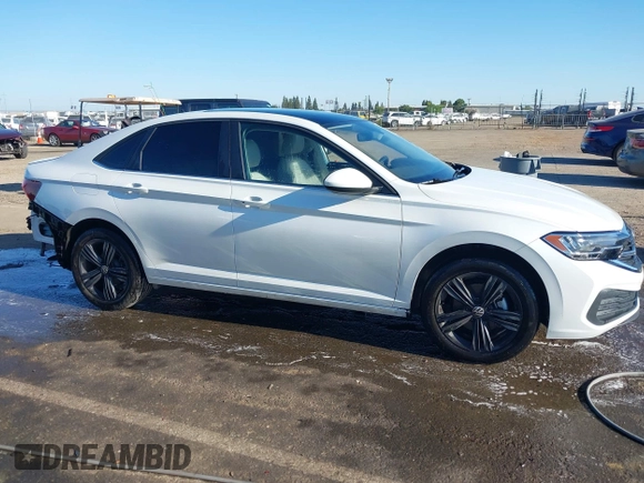 2024 Volkswagen Jetta SE with VIN 3VW7M7BU2RM031902, listed as a IAAI auction lot 42205832 with 31,274 mi miles and . Bid and sale history available at DreamBid. Image 14.