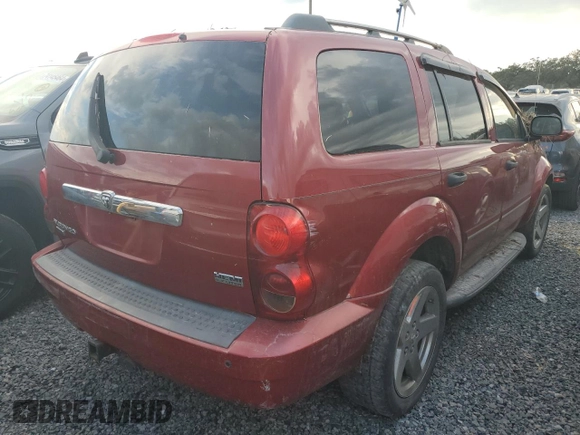 2007 Dodge Durango Limited with VIN 1D8HD58237F553552, listed as a Copart auction lot 74030204 with Not provided miles and Salvage title. Bid and sale history available at DreamBid. Image 3.