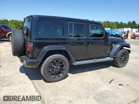2020 Jeep Wrangler Unlimited Sahara Altitude with VIN 1C4HJXEG3LW321854, listed as a Copart auction lot 70761874 with Not provided miles and Clean title. Bid and sale history available at DreamBid. Image 3.