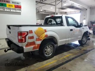 2019 Ford F-150 XL with VIN 1FTMF1CB5KKE68610, listed as a Copart auction lot 57158525 with Not provided miles and Salvage title. Bid and sale history available at DreamBid. Image 3.