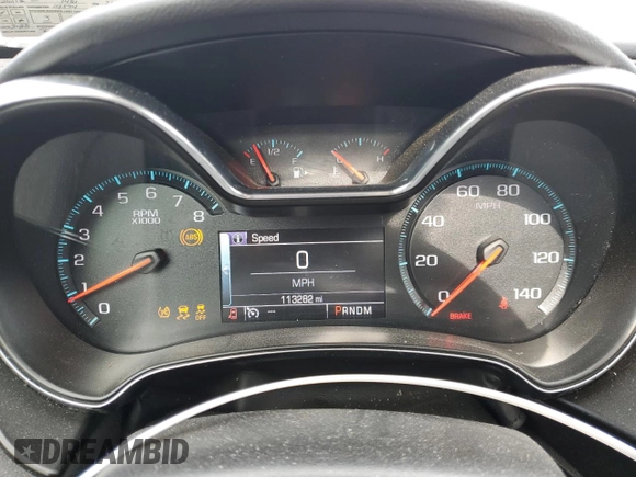 2014 Chevrolet Impala LT with VIN 2G1125S36E9191481, listed as a Copart auction lot 53455725 with 113,282 mi miles and Salvage Title. Bid and sale history available at DreamBid. Image 9.