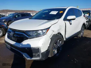 2021 Honda CR-V EX-L with VIN 2HKRW1H89MH409581, listed as a IAAI auction lot 41353401 with 99,968 mi miles. Bid and sale history available at carsss.com. Image 17.
