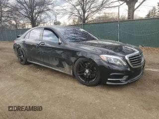 2017 Mercedes-Benz S 550 with VIN WDDUG8FB8HA314995, listed as a Copart auction lot 47181875 with 66,830 mi miles and Salvage Title. Bid and sale history available at carsss.com. Image 4.