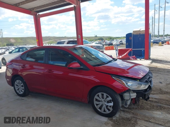 2021 Hyundai Accent SE with VIN 3KPC24A69ME131233, listed as a IAAI auction lot 41676819 with 88,476 mi miles and . Bid and sale history available at DreamBid. Image 13.