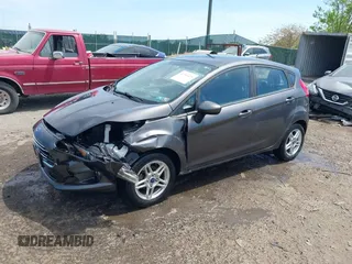 2017 Ford Fiesta SE with VIN 3FADP4EJ4HM149483, listed as a IAAI auction lot 42044428 with 75,224 mi miles. Bid and sale history available at carsss.com. Image 2.