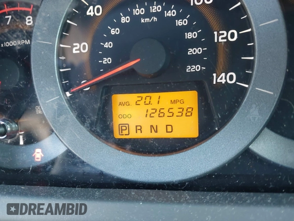 2010 Toyota RAV4 with VIN 2T3BF4DV1AW081785, listed as a IAAI auction lot 41902816 with 126,538 mi miles. Bid and sale history available at carsss.com. Image 7.