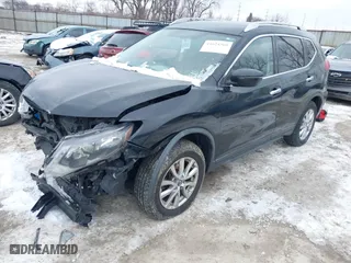 2018 Nissan Rogue S with VIN KNMAT2MV9JP588583, listed as a IAAI auction lot 41624360 with 136,733 mi miles. Bid and sale history available at carsss.com. Image 17.