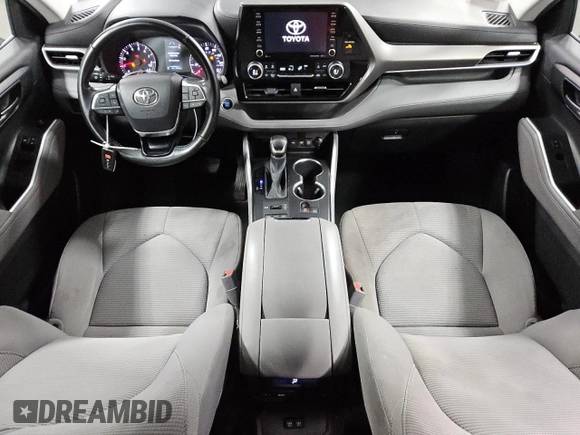 2021 Toyota Highlander L with VIN 5TDBZRBH3MS078040, listed as a Copart auction lot 53800765 with 39,141 mi miles and Clean title. Bid and sale history available at DreamBid. Image 8.