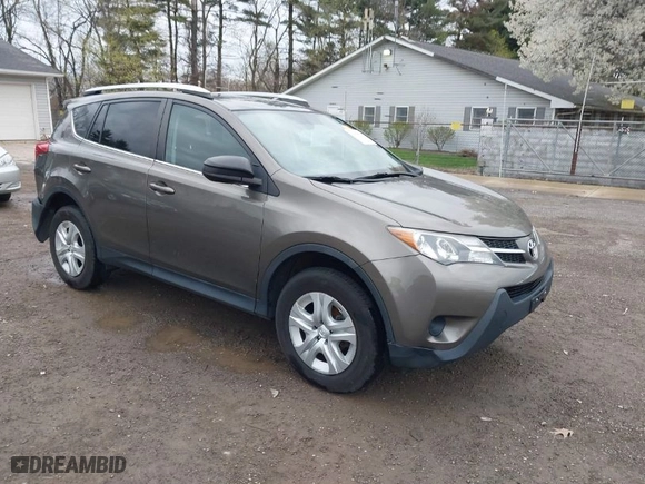 2015 Toyota RAV4 LE with VIN 2T3BFREV1FW245801, listed as a IAAI auction lot 42039074 with 129,181 mi miles. Bid and sale history available at carsss.com. Image 1.