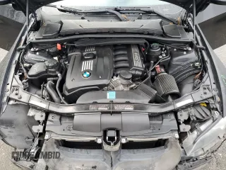 2007 BMW 3 Series 328i with VIN WBAWR33507PX79021, listed as a Copart auction lot 46251805 with 153,004 mi miles and Salvage title. Bid and sale history available at DreamBid. Image 11.