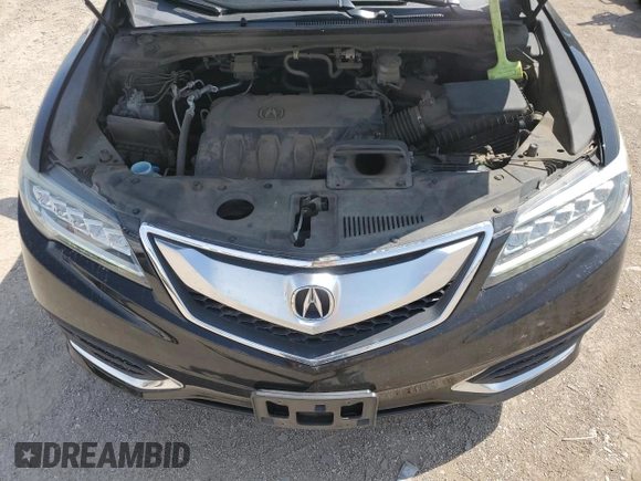 2016 Acura RDX Technology with VIN 5J8TB4H56GL012825, listed as a Copart auction lot 61005445 with 129,242 mi miles and Salvage title. Bid and sale history available at DreamBid. Image 12.
