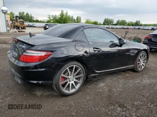 2014 Mercedes-Benz SLK z VIN WDDPK7FA9EF082807, wystawiony jako Copart lot #59536645 z przebiegiem 99 755 mil mil oraz Czysty tytuł • Clean title. Historia ofert i sprzedaży dostępna na DreamBid. Obrazek 3.