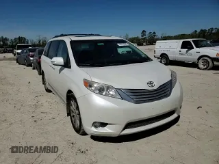 2014 Toyota Sienna XLE with VIN 5TDYK3DCXES470334, listed as a Copart auction lot 49579925 with 146,837 mi miles and Salvage Title. Bid and sale history available at DreamBid. Image 12.