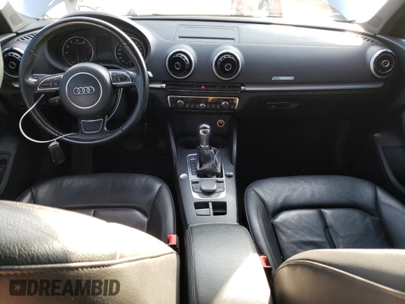 2016 Audi A3 2.0T Premium with VIN WAUB8GFF5G1109853, listed as a Copart auction lot 82757223 with 90,466 mi miles. Bid and sale history available at carsss.com. Image 8.