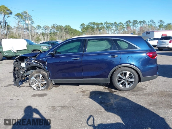 2019 Kia Sorento EX Sport V6 with VIN 5XYPH4A53KG550363, listed as a IAAI auction lot 41699256 with 75,681 mi miles. Bid and sale history available at carsss.com. Image 13.