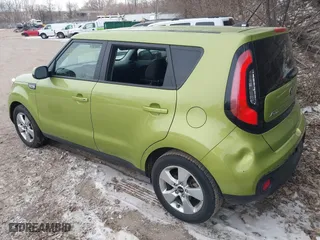 2017 Kia Soul with VIN KNDJN2A27H7881302, listed as a IAAI auction lot 41427356 with 41,540 mi miles. Bid and sale history available at carsss.com. Image 3.