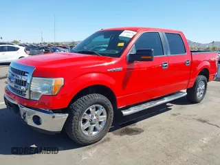 2013 Ford F-150 XL with VIN 1FTFW1EF0DKF60767, listed as a IAAI auction lot 41809576 with 120,946 mi miles. Bid and sale history available at carsss.com. Image 2.