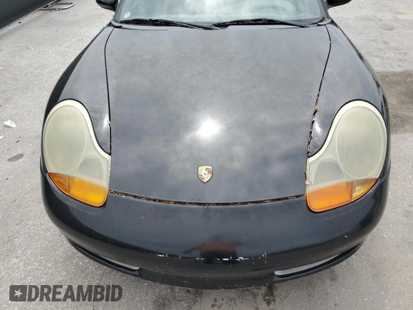 2001 Porsche Boxster with VIN WP0CA29811U626925, listed as a Copart auction lot 59632415 with Not provided miles and Clean title. Bid and sale history available at DreamBid. Image 11.