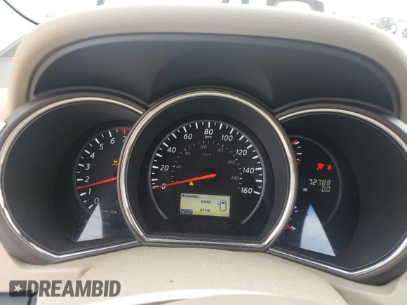 2013 Nissan Murano S with VIN JN8AZ1MW7DW323757, listed as a Copart auction lot 56728925 with 72,788 mi miles and Clean title. Bid and sale history available at DreamBid. Image 9.