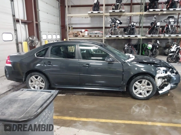 2016 Chevrolet Impala LT with VIN 2G1WB5E36G1186557, listed as a IAAI auction lot 41028346 with 106,856 mi miles and . Bid and sale history available at DreamBid. Image 13.