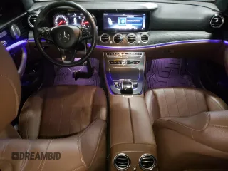2018 Mercedes-Benz E-Class E 300 with VIN WDDZF4JB3JA390753, listed as a Copart auction lot 40258213 with 56,743 mi miles. Bid and sale history available at carsss.com. Image 8.