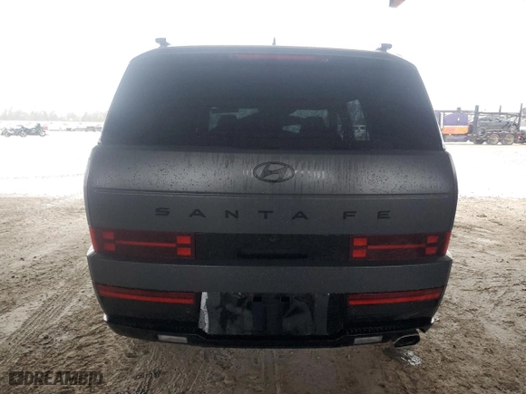 2024 Hyundai Santa Fe Calligraphy with VIN 5NMP54GL7RH066680, listed as a Copart auction lot 87844915 with 2,204 mi miles and Salvage Title. Bid and sale history available at carsss.com. Image 6.