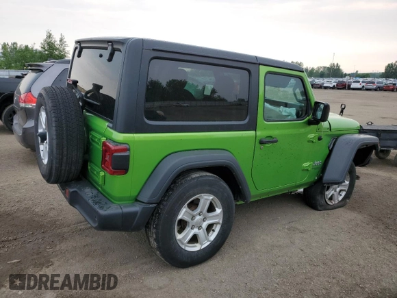 2018 Jeep Wrangler Sport с VIN 1C4GJXAG0JW279934, выставлен на аукционе Copart как лот 60198185 с пробегом 96 481 миль миль и Чистый • Clean title. История ставок и продаж доступна на DreamBid. Изображение 3.