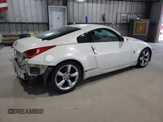 2007 Nissan 350Z Touring with VIN JN1BZ34D17M505435, listed as a Copart auction lot 52985465 with 77,382 mi miles and Salvage Title. Bid and sale history available at carsss.com. Image 3.