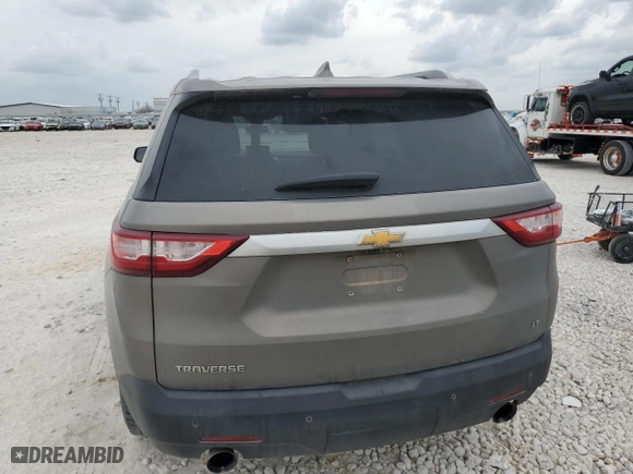 2018 Chevrolet Traverse LT Leather with VIN 1GNERHKW9JJ241747, listed as a Copart auction lot 50060035 with 133,151 mi miles and Salvage Title. Bid and sale history available at carsss.com. Image 6.