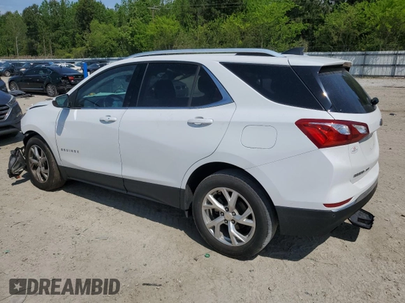 2020 Chevrolet Equinox LT z VIN 3GNAXVEX9LS591386, wystawiony jako Copart lot #53841465 z przebiegiem 59 265 mil mil oraz Szkoda całkowita • Salvage title. Historia ofert i sprzedaży dostępna na DreamBid. Obrazek 2.