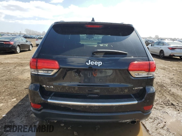 2018 Jeep Grand Cherokee Limited with VIN 1C4RJFBG0JC363271, listed as a Copart auction lot 52819605 with 77,576 mi miles and Salvage Title. Bid and sale history available at DreamBid. Image 6.