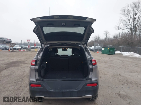 2017 Jeep Cherokee Limited with VIN 1C4PJLDB2HW517656, listed as a IAAI auction lot 41544650 with 143,309 mi miles. Bid and sale history available at carsss.com. Image 17.